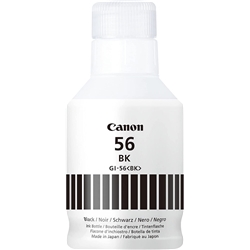 Image of Originale Flacone Canon GI-56BK-inkjet- alta capacità-nero-4412C001031