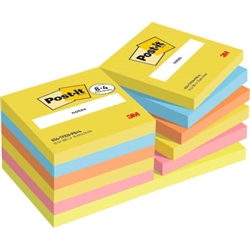 Value pack Foglietti Post - it® Tfen e BeachSide - 76x76 mm - assortiti - conf. 8+4 GRATIS