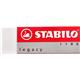 Gomma bianca - Stabilo Legacy - senza PVC - 2,2x1,1x6,2 cm - conf. 20