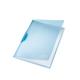 Cartelle di archiviazione con clip - Leitz Color Clip Rainbow - max 30 ff - A4 - azzurro - conf. 6
