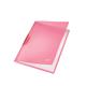 Cartelle di archiviazione con clip - Leitz Color Clip Rainbow - max 30 ff - A4 - rosso - conf. 6
