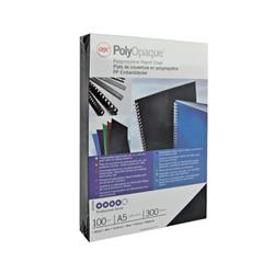 Polyopaque 300Mic A4 GBC - blu - conf. 100