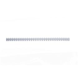 Dorsi plastici Click GBC - 34 anelli - dorso 12 mm - formato A4 ghiaccio - conf. 50