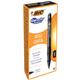 Penna a sfera a scatto Velocity Gel Bic - nero - conf. 12