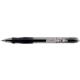 Penna a sfera a scatto Velocity Gel Bic - nero - conf. 12