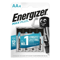Batterie - Energizer Max Plus - AA - conf. 4
