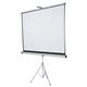 Schermo a treppiede Nobo - 175x115 cm - 16:10 - superficie bianca opaca