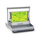 Rilegatrice a dorsi metallici Quasar Wire Fellowes - A4 - perfora fino a 15 fogli - rilega fino a 130 fogli 80 g/mq - grigio
