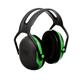 Cuffie temporali serie X PELTOR™ 3M - SNR = 27dB - verde 