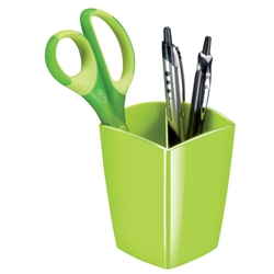 Portapenne con 2 scomparti - CepPro Gloss - verde anice