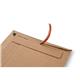 Busta rigida per spedizioni ColomPac in cartone ondulato f.to 30,3x41,3 cm avana CP 010.07