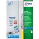 Etichette magnetiche Avery - 78x28 mm - 18 etichette/ff - 5 fogli