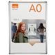 Cornice Clip Frame Nobo - a scatto - A0 - da parete