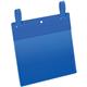 Tasche per identificazione Durable con fascette di aggancio blu f.to esterno mm 223x387- inserto A5 orizz. Cf 50- 174907