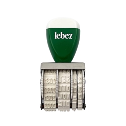 Timbro datario Lebez formato 4 mm  178