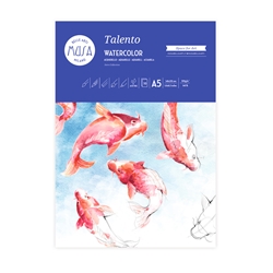 Blocco carta per acquerello Musa Talento - A5 - 300 g/m2 - 10 fogli - MU131295- conf. 10