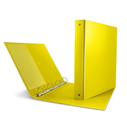 Raccoglitore Sei Rota Nettuno - 4 anelli a R 30 mm - A4 - dorso 3,5 cm - colore giallo - 36803146- conf. 10