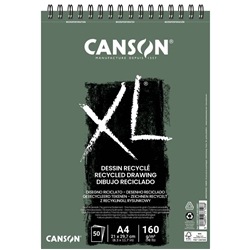 Blocco spiralato sul lato corto Canson XL Recycled 50 ff 160 g/m² A4 C200777128
