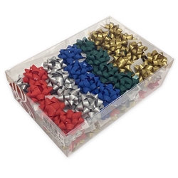 Coccarda di carta Bolis Ø 4 cm - Christmas - conf. 100