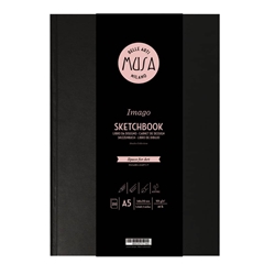 Blocco a libro Imago SKETCH Musa 200 pagine 105 g formato A5 MU124495