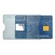 Portacarte rigido Alplast Portacard - 1 scomparto con asola estrattrice trasparente - 1009- conf. 60