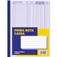 Album prima nota cassa O.C.L. 50x2 copie - blister da 3 blocchi - 216x305 mm 0131P- conf. 3