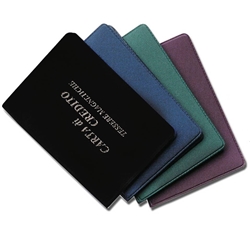 Portacarte classico Alplast 5 scomparti similpelle 1008- conf. 24
