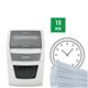 Distruggidocumenti automatico Leitz IQ P4 AutoFeed 50 ff Small Office - 20 L - bianco - 80350000