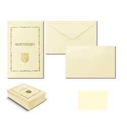 Cartoncino + busta Saul Sadoch modello Montenegro - conf. 5