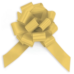 Fiocco nastro Bolis oro - Ø 12 cm - conf. 30