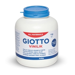 Colla vinilica forte Giotto Vinilik in barattolo 1 kg - colore bianco - F543000
