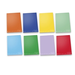 Maxi quaderno Pigna Monocromo A4 quadretti 10 - 38 ff carta 100 gr/m2 copertina colori assortiti - 022988810- conf. 10