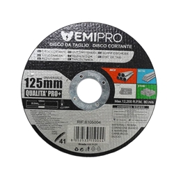 Disco da taglio Emi acciaio per flessibile - 125x1,6x22 mm - 8105004