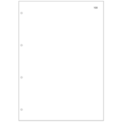 Image of Interno bianco numerato 1/100 O.C.L. 100 fogli031