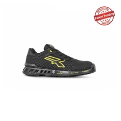 Scarpe antinfortunistiche leggere con puntale U-Power Airtoe® Aluminium Matt S3 SRC CI ESD U-Power giallo-nere - N°38