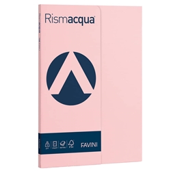Carta colorata Favini Rismacqua colori tenui 90 g/m² A4 - risma da 100 fogli rosa - A69S144
