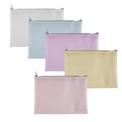 Busta Plastibor con ZIP in EVA colori pastello - A6 P0431790- conf. 5
