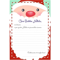 Letterina Babbo Natale Biembi - conf. 12