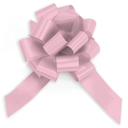 Fiocco nastro Bolis rosa - Ø 12 cm - conf. 30