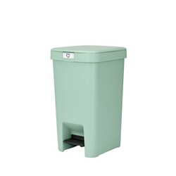 Pattumiera a pedale Brabantia StepUp per raccolta differenziata - capacità 16 L - jade green - 800320