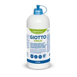 Colla vinilica forte Giotto Vinilik in flacone 250 g - colore bianco - F543100- conf. 10