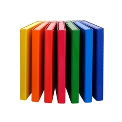 Cartella a tre lembi con elastico Cartotecnica del Garda 25x34,5 cm dorso 3 cm 15 colori assortiti CG0503RXXXXAN15- conf. 15