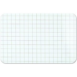 Lavagna Laptop Bi-Office senza cornice bifacciale con griglia 25 mm non magnetica bianca - MB8134397