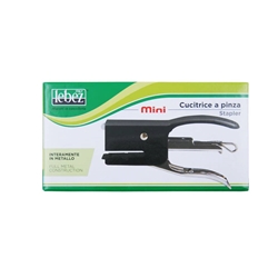Mini cucitrice a pinza Lebez 15 fogli - colori assortiti - 2411