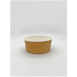 Contenitore per poké Le Nappage in cartoncino kraft plastic free avana - conf. 50