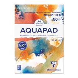 Maxiblocco Clairefontaine Goldline Aquapad - conf. 3