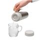 Borraccia termica Brabantia Make & Take in acciaio inox - capacità 0,5 L - light grey - 228667