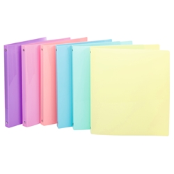 Raccoglitore 4 anelli Nikoffice in colori assortiti diametro 30 - pastel - 01NIK382/P- conf. 12