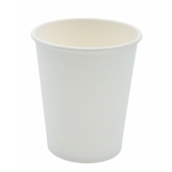 Bicchiere in cartoncino bianco Le Nappage senza plastica - conf. 50