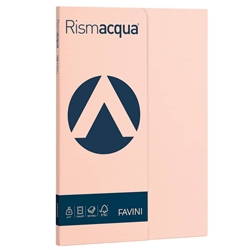 Carta colorata Favini Rismacqua colori tenui 90 g/m² A4 - risma da 100 fogli salmone - A695144